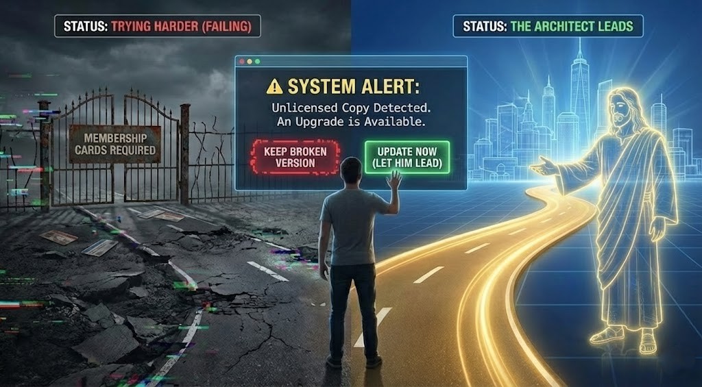 Telemetry dashboard concept: system displaying clear, dynamic outputs and healthy signals—representing the visible evidence of real, active faith in a person's life